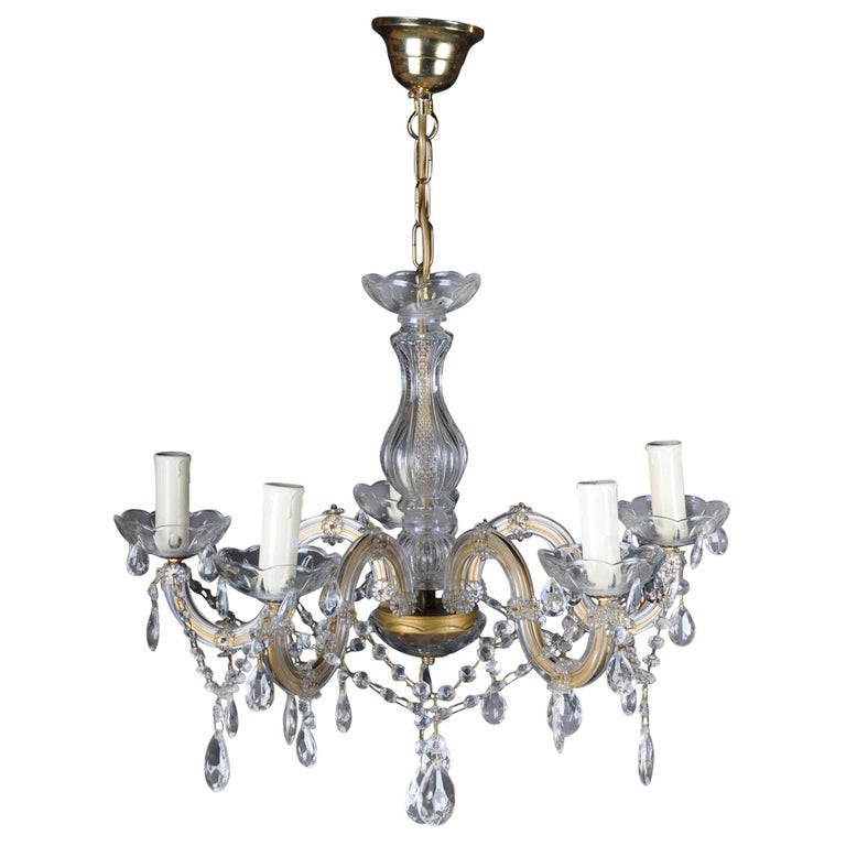 20th Century Beautiful Maria Theresia chandelier / lamp For Sale at ...