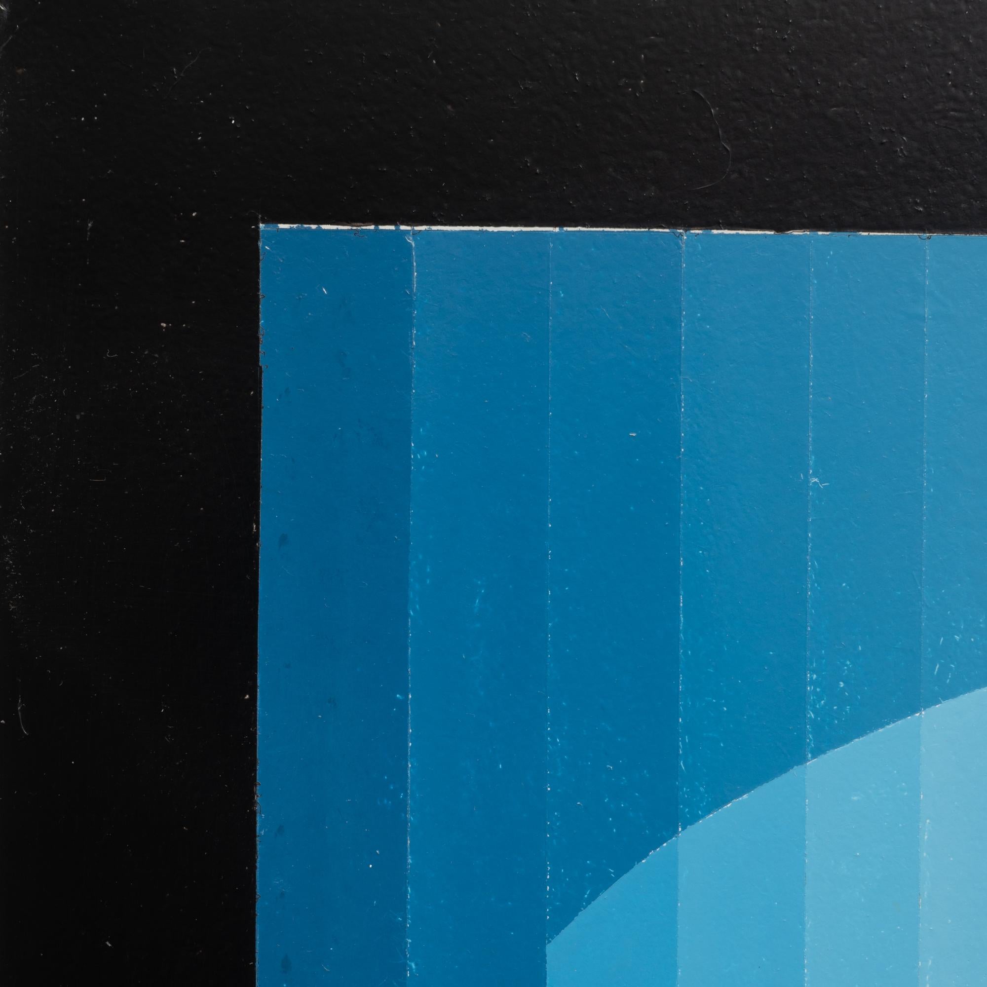Oeuvre d'art belge du 20e siècle avec cadre en métal par Rene Berdal en vente 1