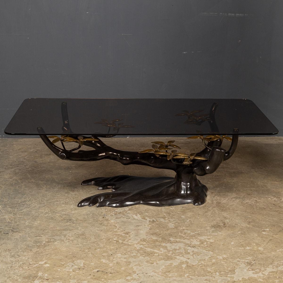 20th Century Belgian Bonsai Tree Coffee Table, Willy Daro, c.1970 In Good Condition For Sale In Royal Tunbridge Wells, Kent