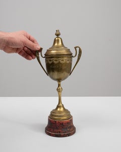 20th Century Belgian Brass Goblet