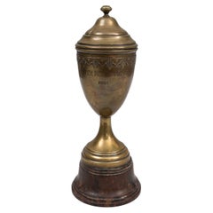 20th Century Belgian Brass Goblet
