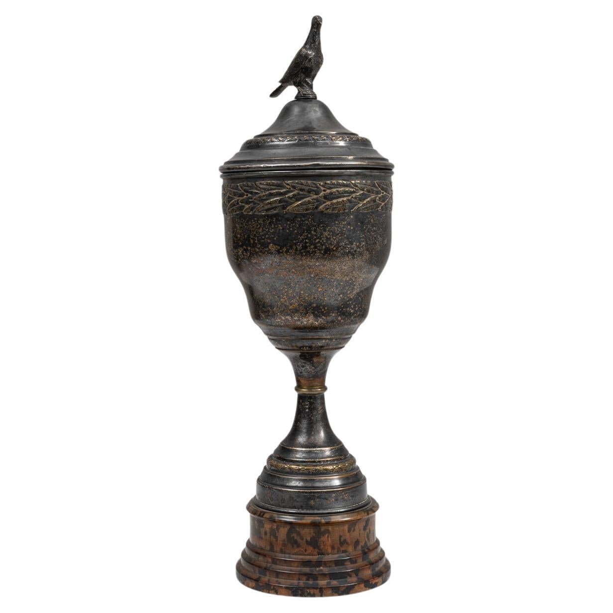 20th Century Belgian Brass Goblet For Sale