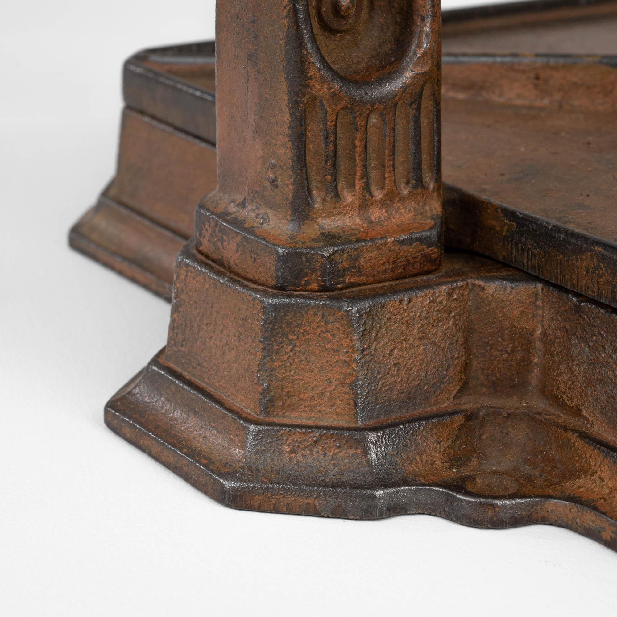 20th Century Belgian Cast Iron Press 7