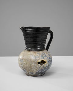 20th Century Belgian Ceramic Jug