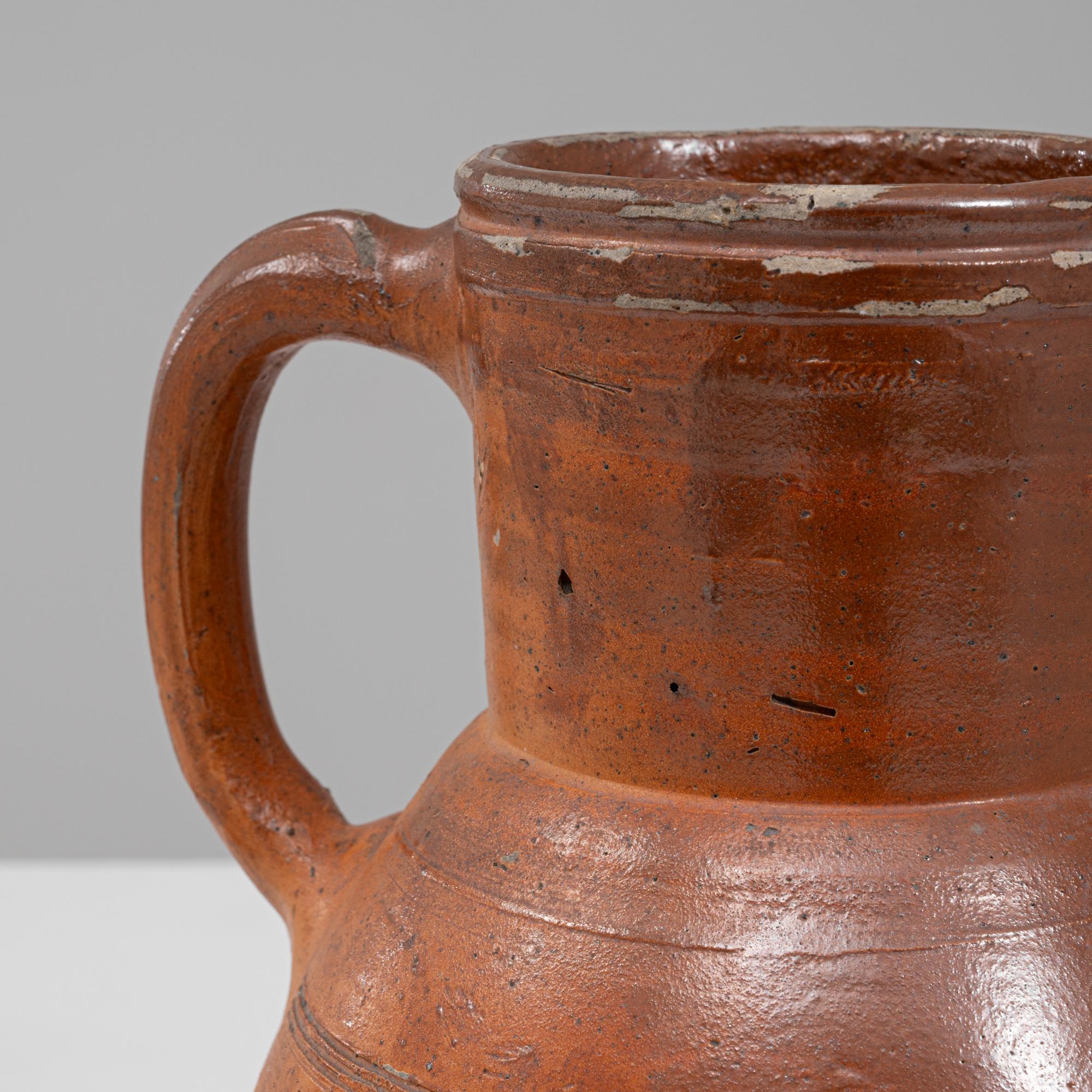 Brocca in ceramica belga del XX secolo In condizioni buone in vendita a High Point, NC