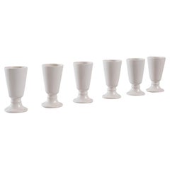 Mugs en céramique belge du 20e siècle, ensemble de six