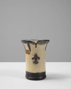 20th Century Belgian Ceramic Pitcher By  G. Losson