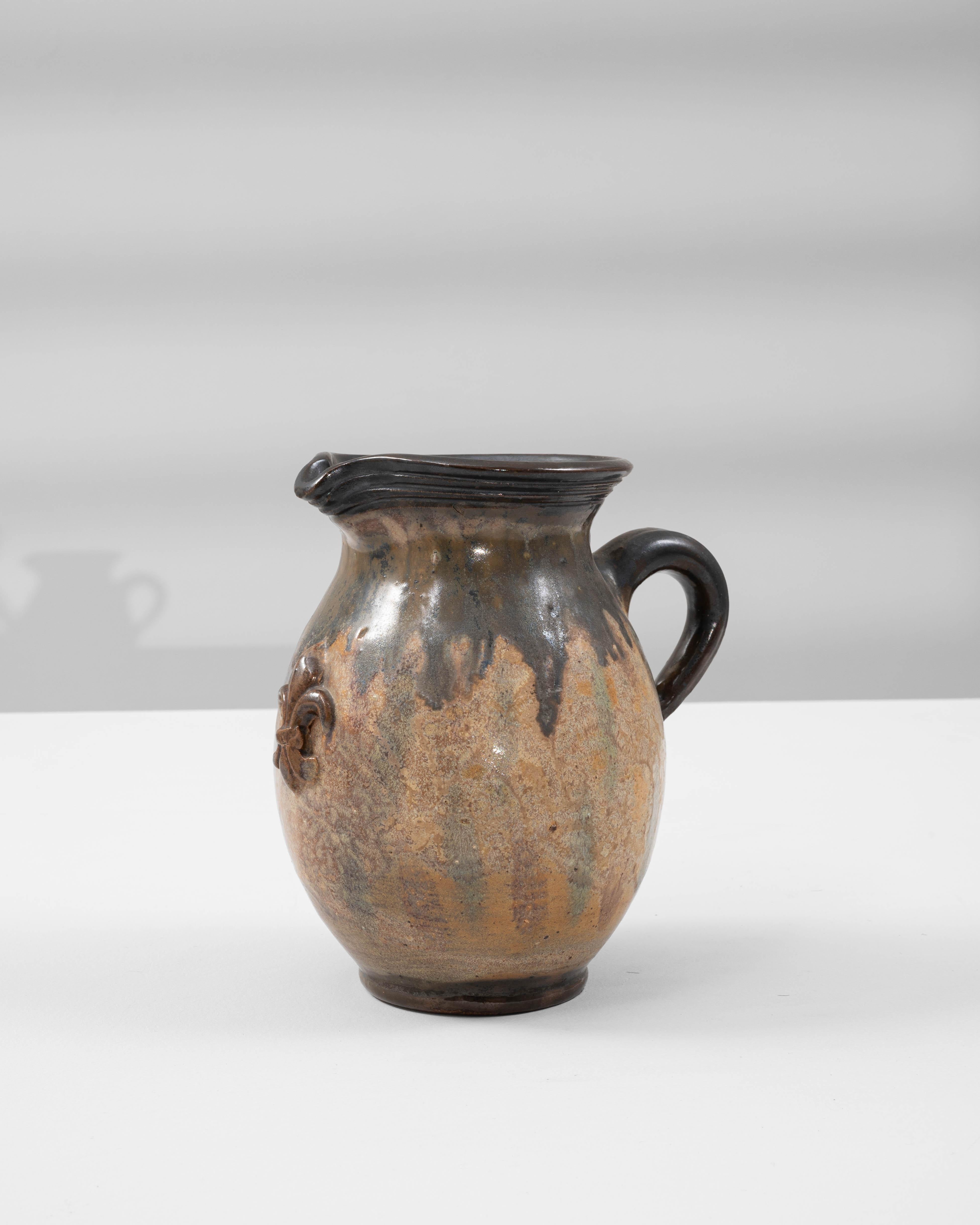 Brocca belga in ceramica del XX secolo di  G. Losson in vendita 1