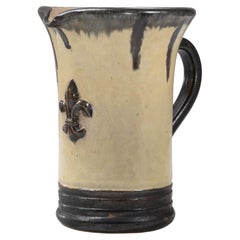 20th Century Belgian Ceramic Pitcher By  G. Losson