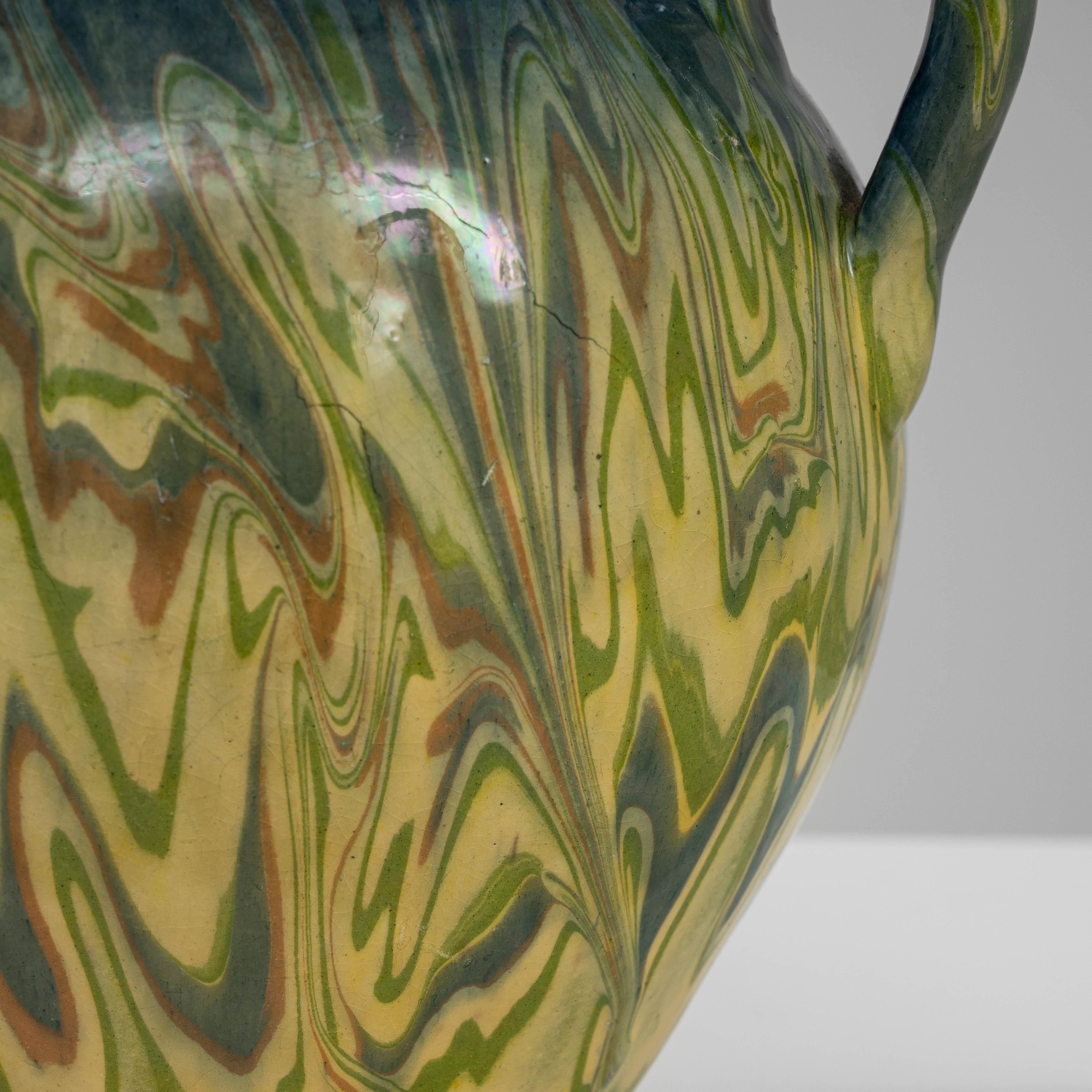 Brocca belga in ceramica del XX secolo in vendita 2