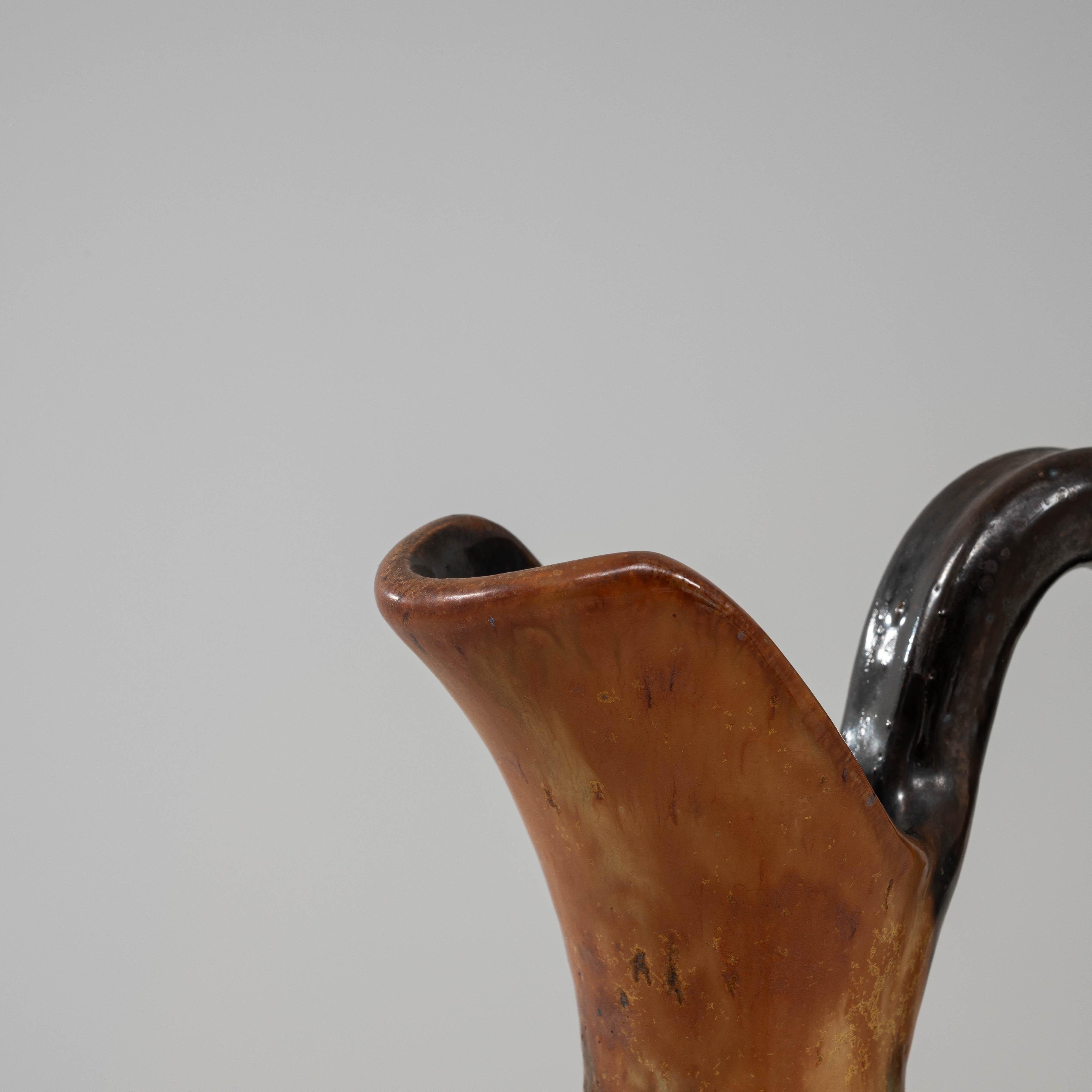 Brocca belga in ceramica del XX secolo in vendita 2