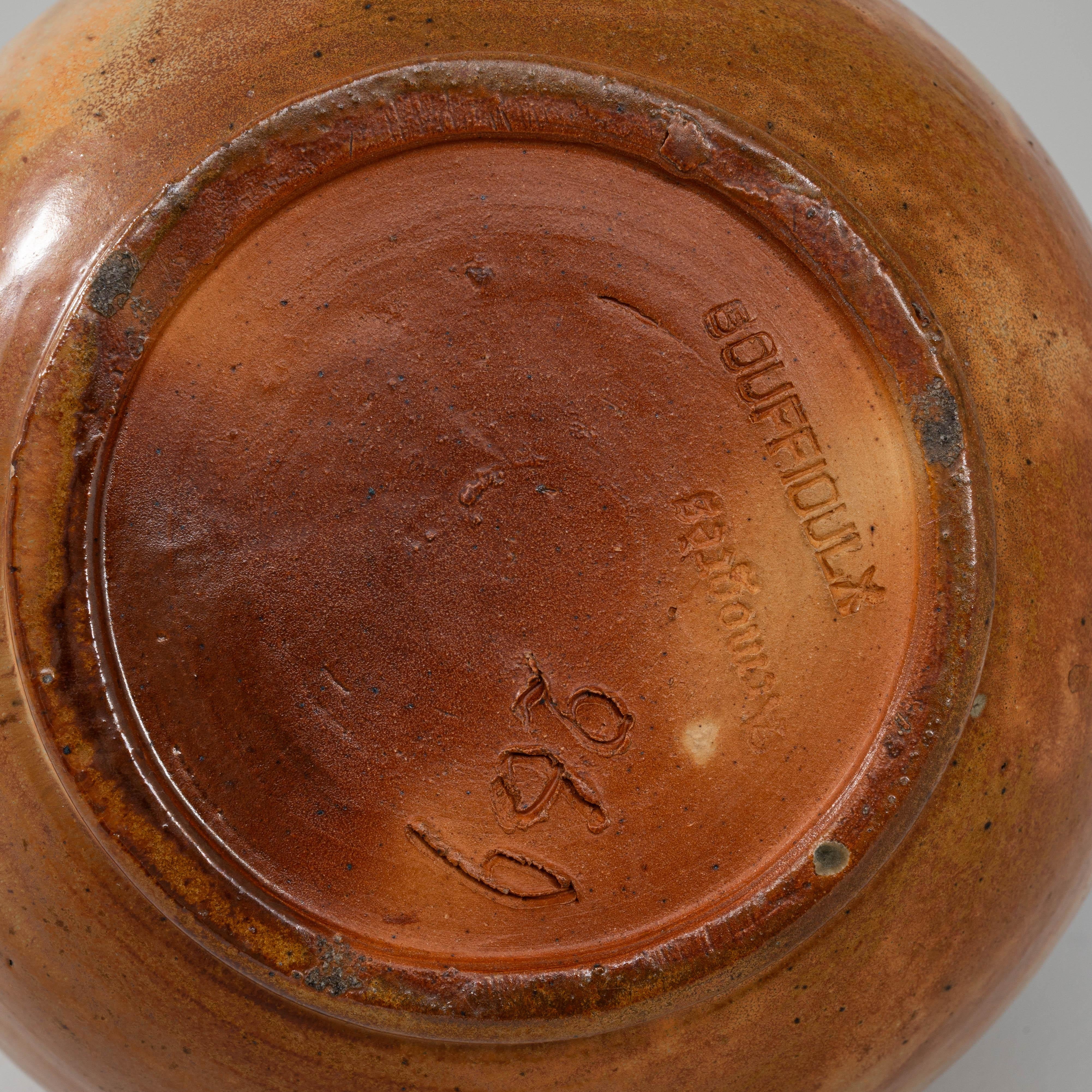 20th Century Belgian Ceramic Pitcher 6