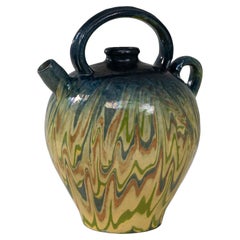 20th Century Belgian Ceramic Pitcher