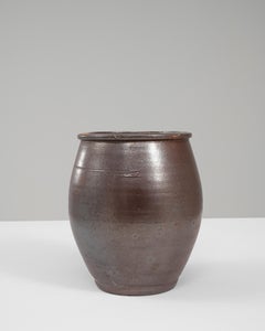 20th Century Belgian Ceramic Pot