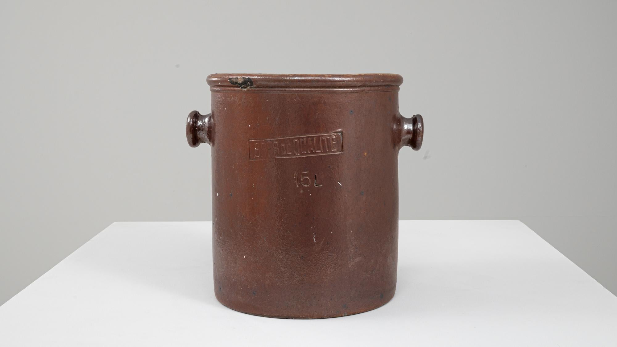 Pot en céramique belge du 20e siècle en vente 1