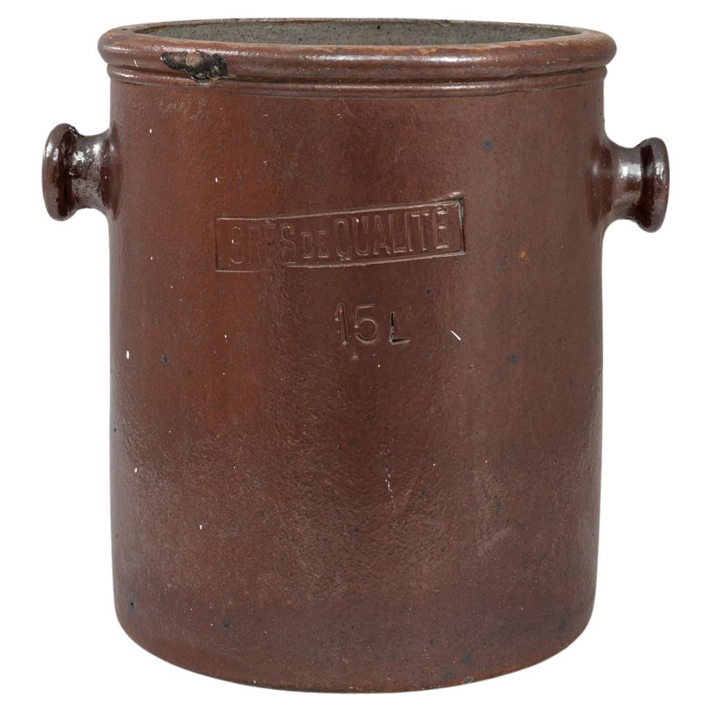 Vaso in ceramica belga del XX secolo