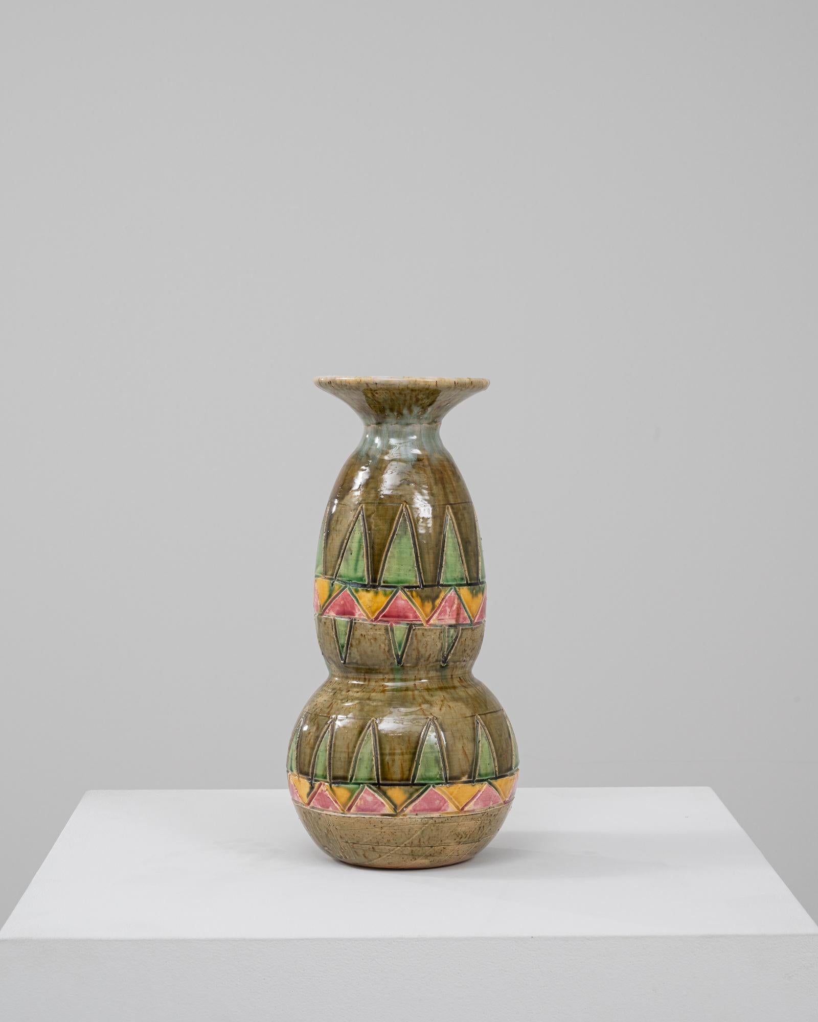Belga Vaso in ceramica belga del XX secolo in vendita