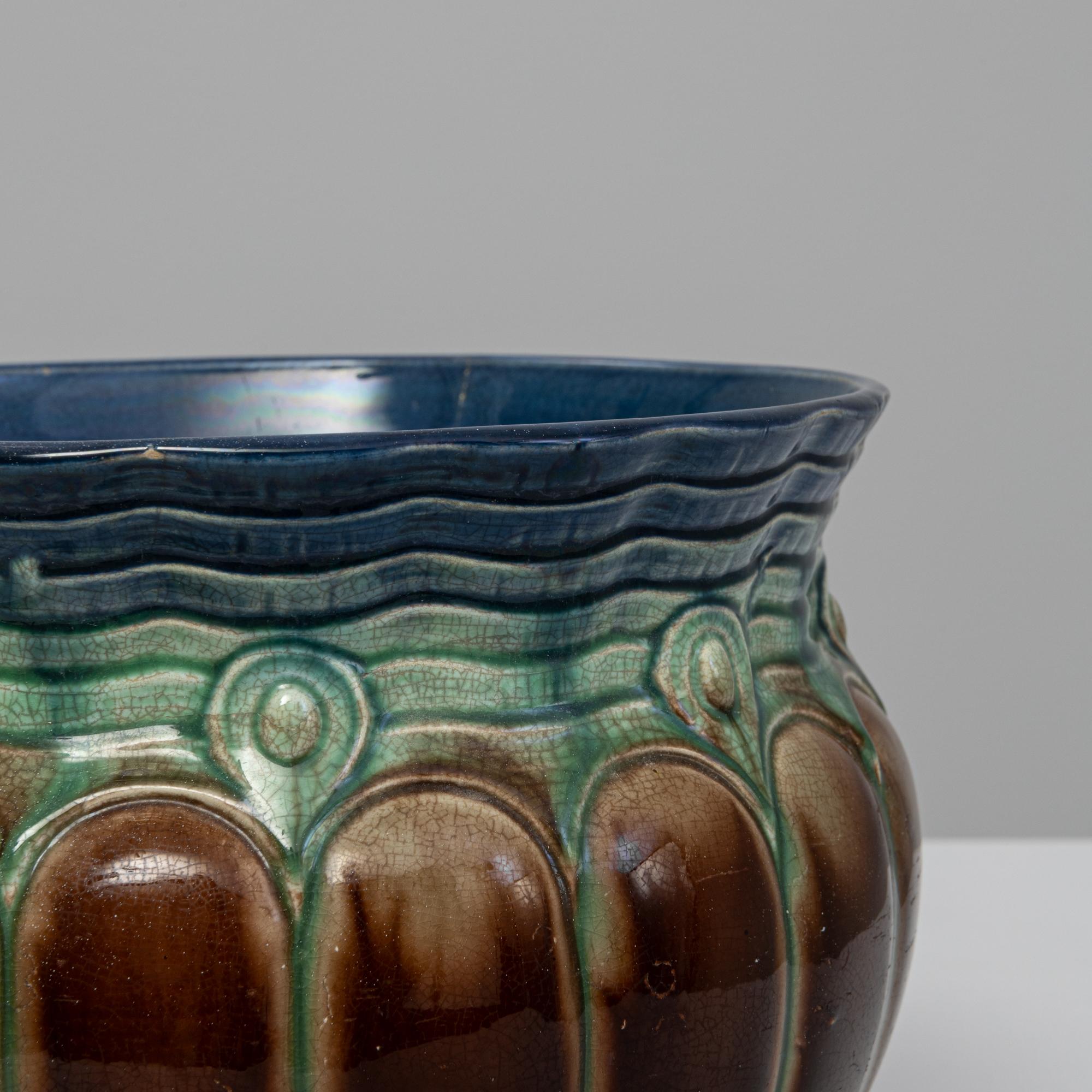 Jarrón de cerámica belga del siglo XX Belga en venta