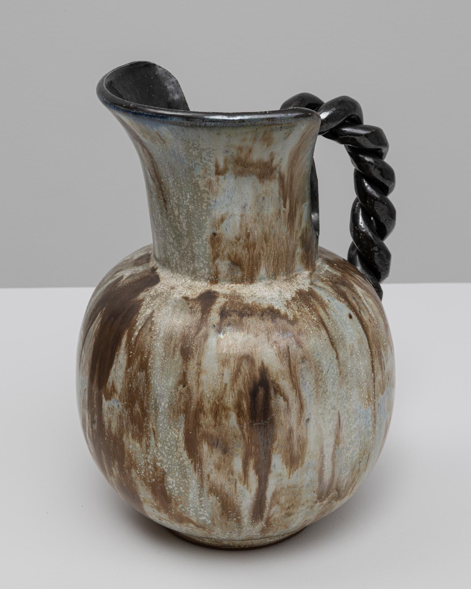 Vaso in ceramica belga del XX secolo in vendita 1