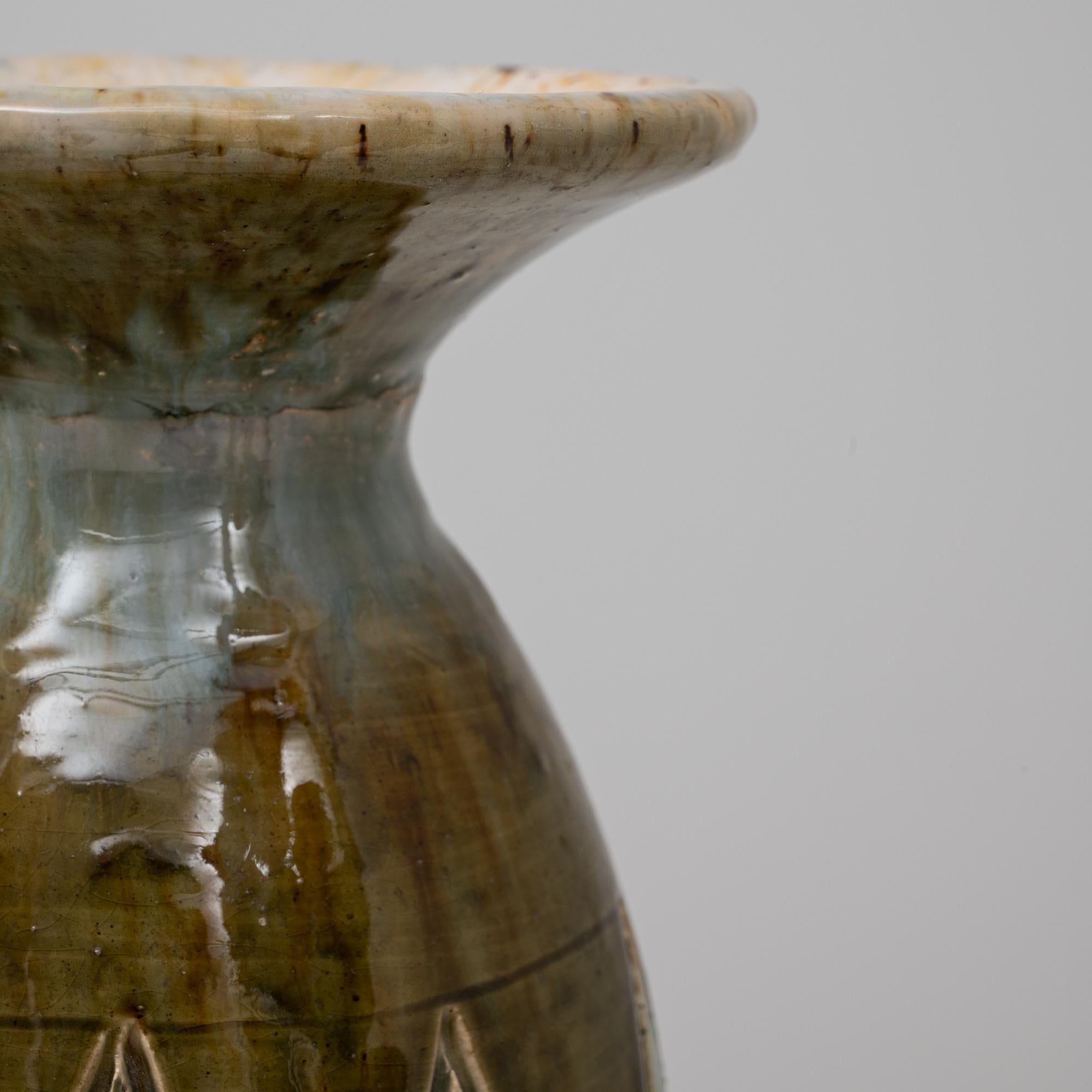 Vaso in ceramica belga del XX secolo in vendita 2