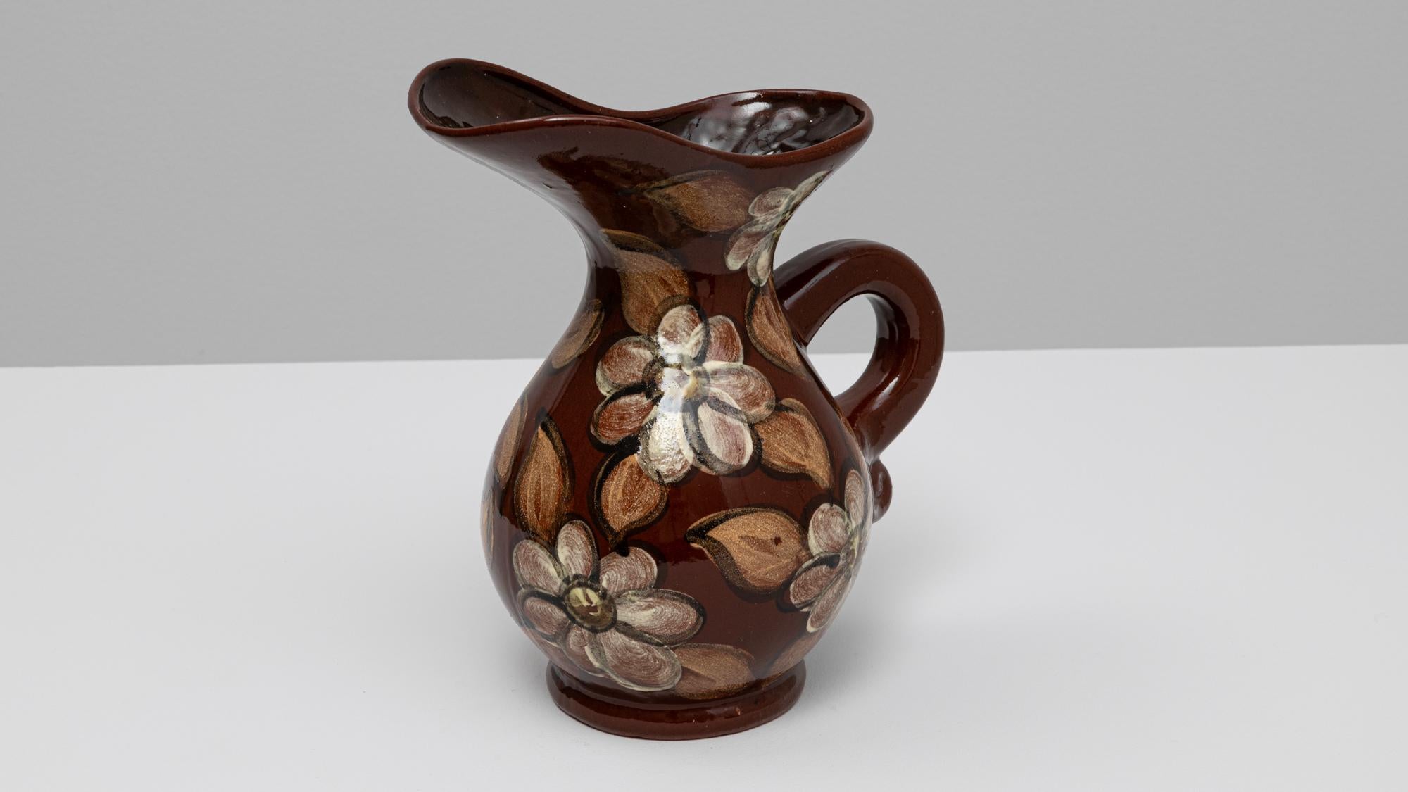 Vase en céramique belge du 20e siècle en vente 1