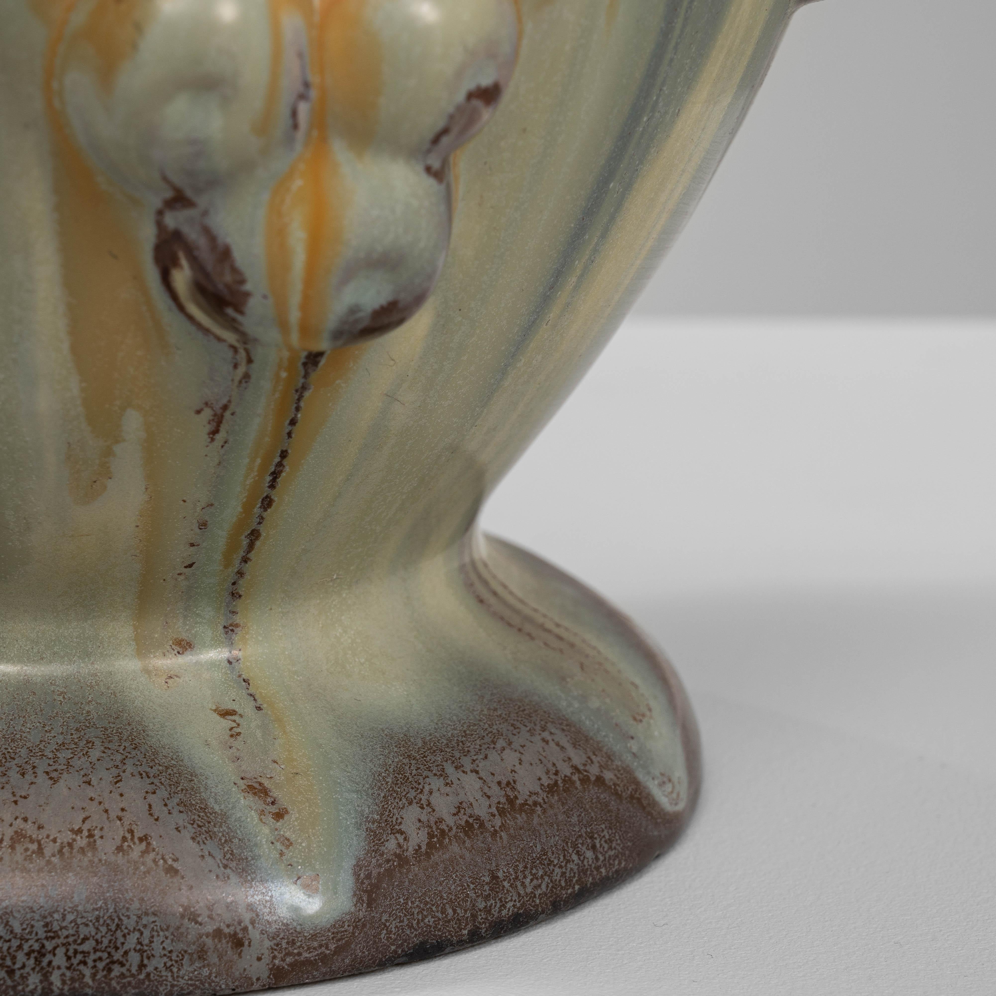 Vaso in ceramica belga del XX secolo in vendita 3