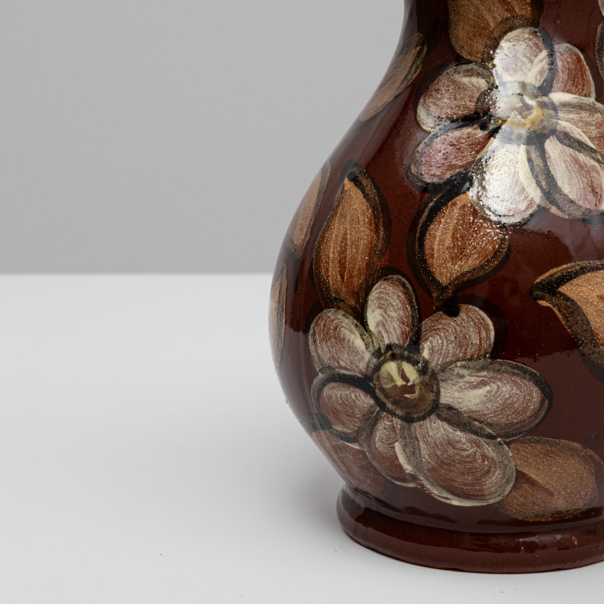 Vase en céramique belge du 20e siècle en vente 3
