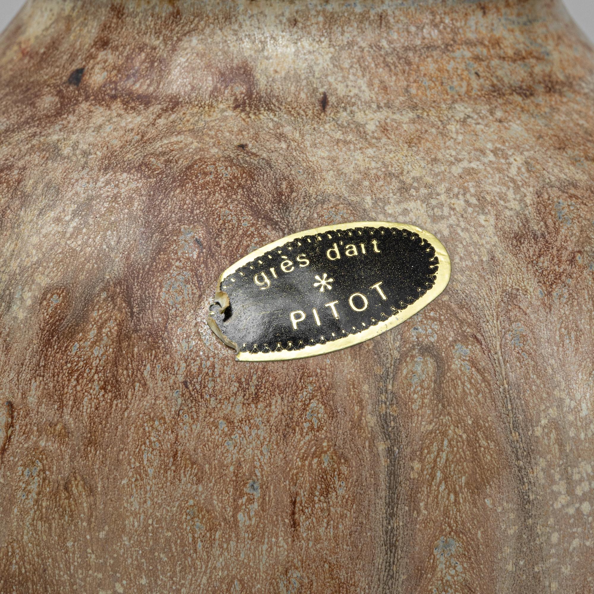 Vase en céramique belge du 20e siècle en vente 3