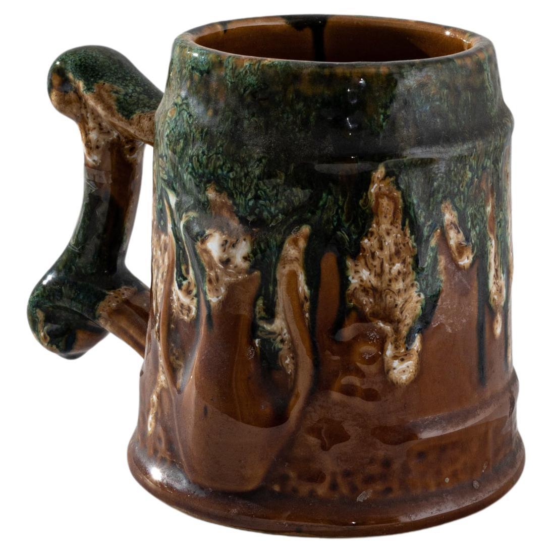 20th Century Belgian Ceramic Vase