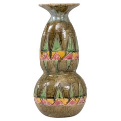 20th Century Belgian Ceramic Vase