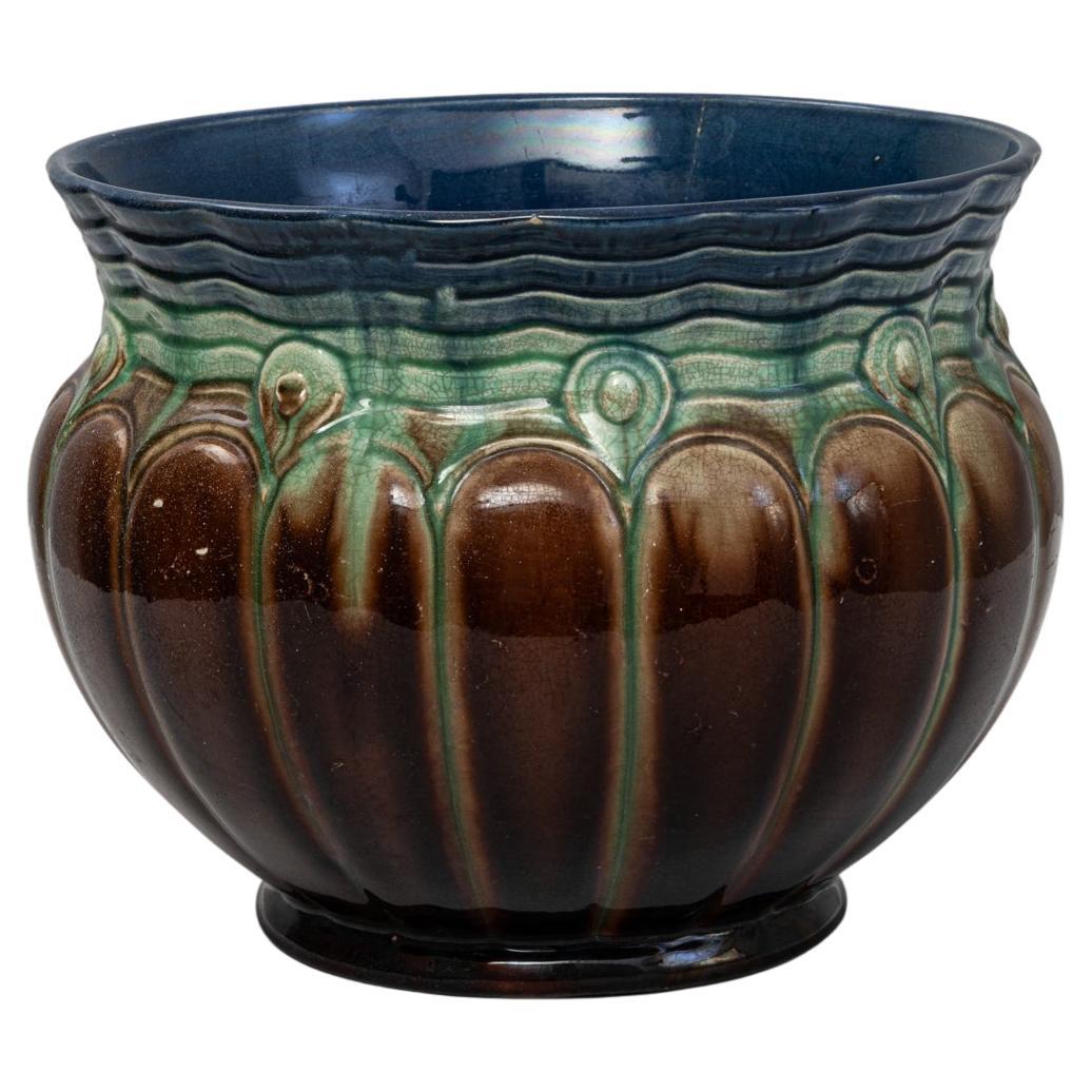 Vaso in ceramica belga del XX secolo