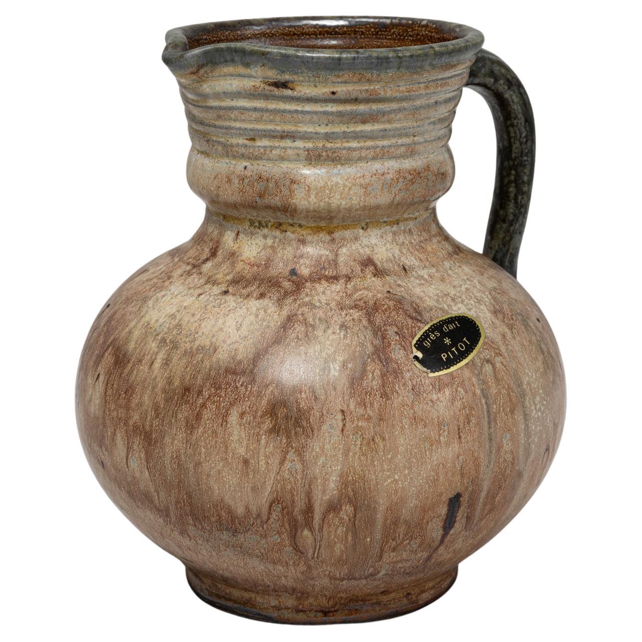 Vaso in ceramica belga del XX secolo