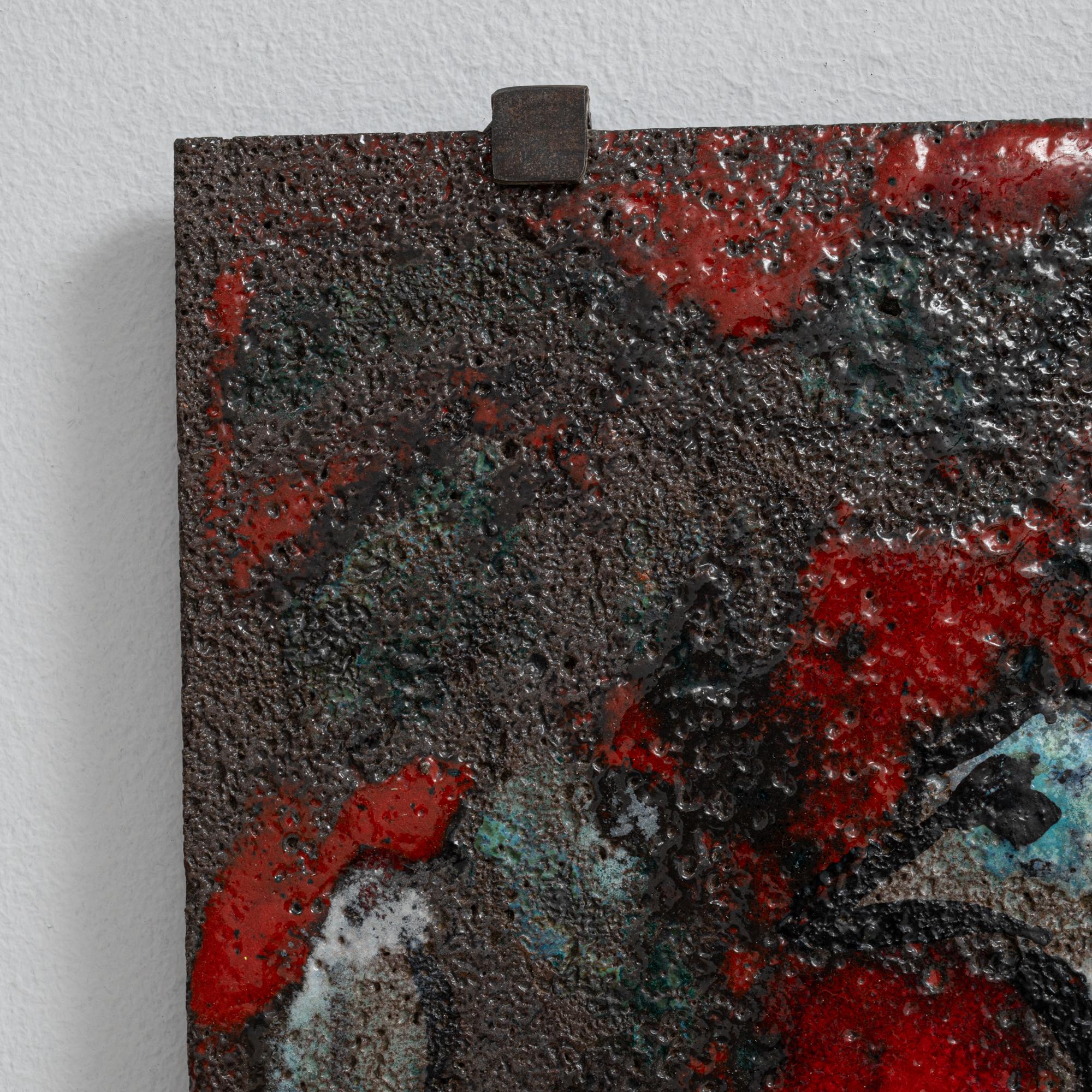 Art mural belge du 20e siècle en béton avec oiseau en vente 2