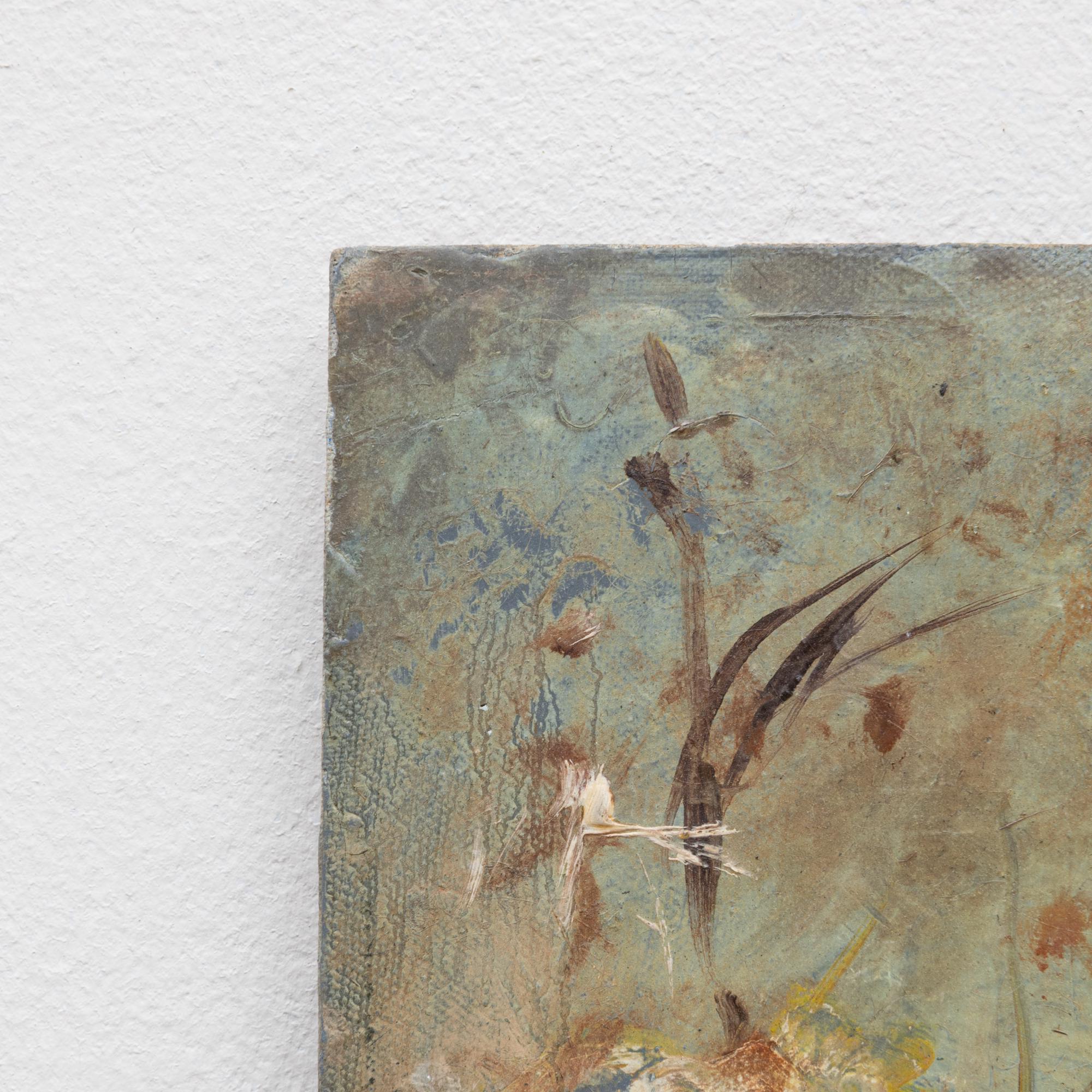 20. Jahrhundert Belgische Waldlandschaft Gemälde im Angebot 3