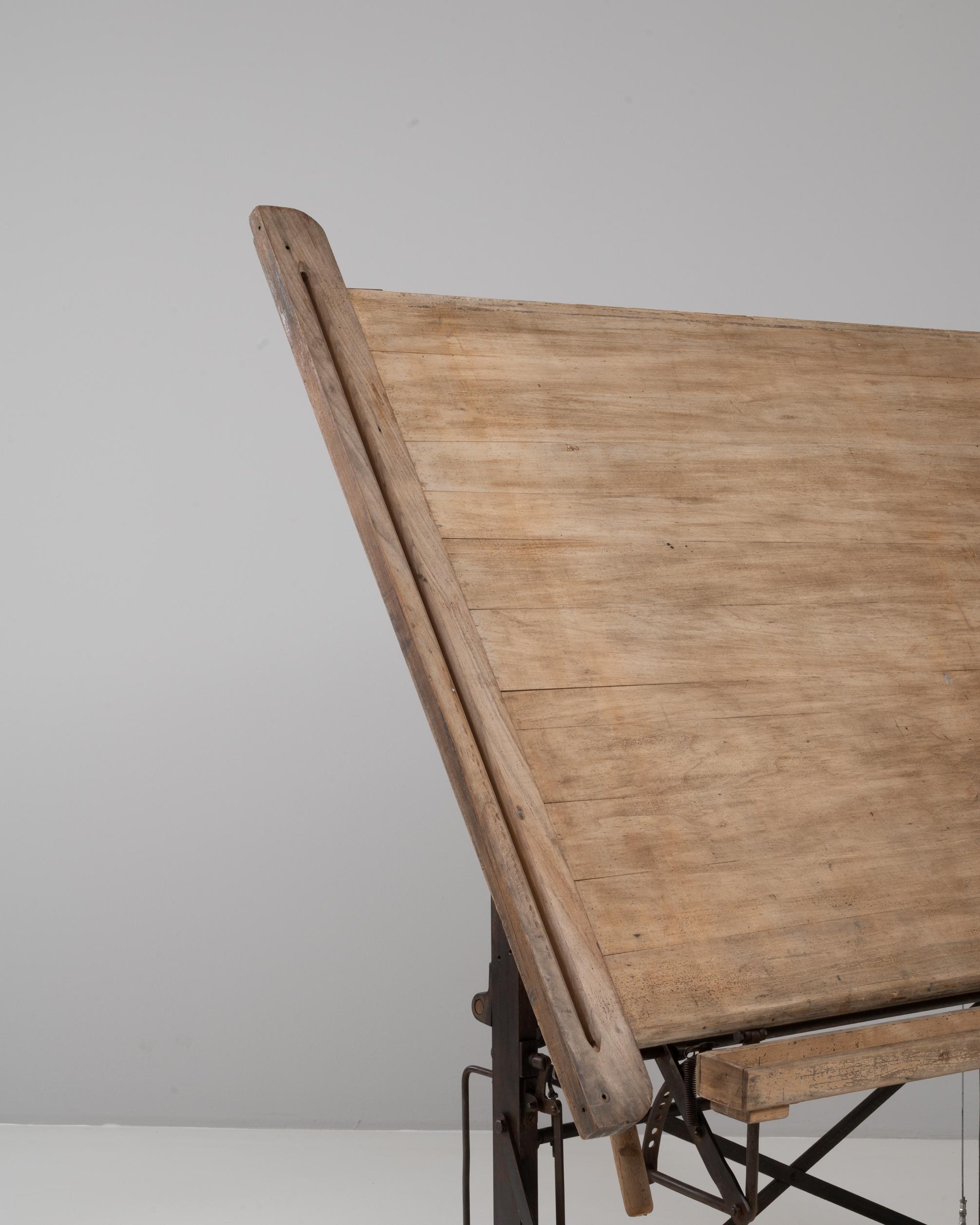 Table à dessin industrielle belge du 20e siècle en vente 5