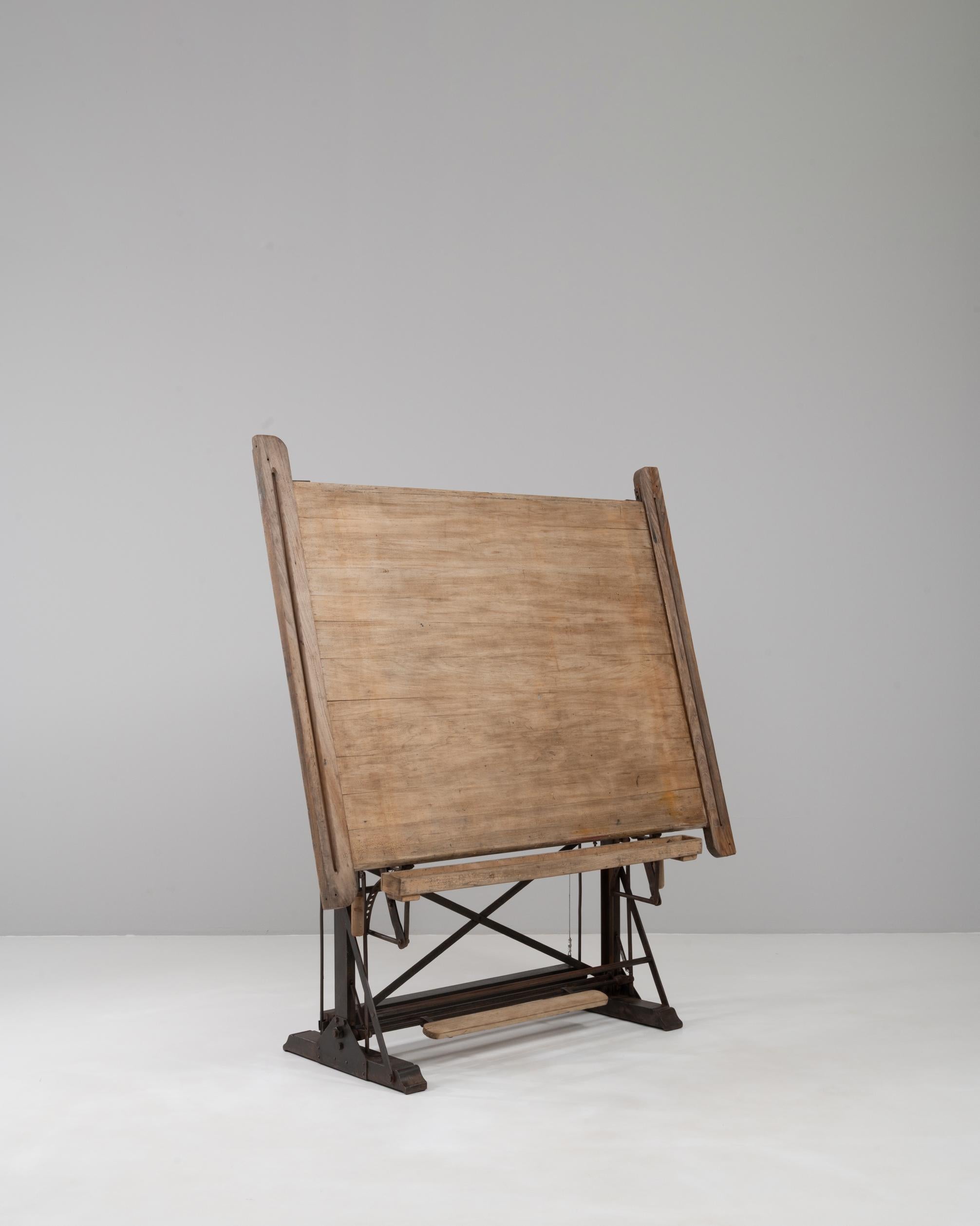 Table à dessin industrielle belge du 20e siècle en vente 1