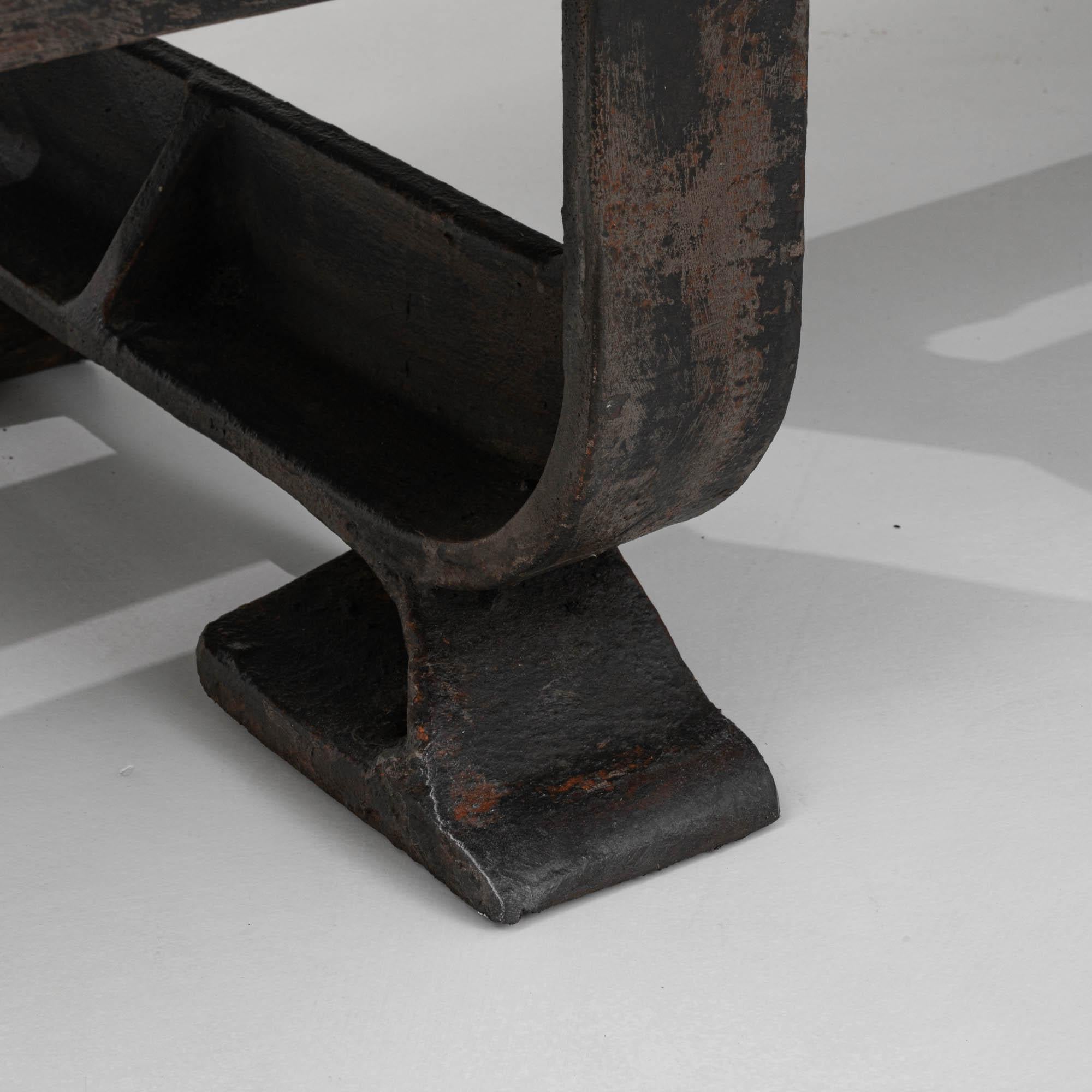 20th Century Belgian Industrial Table For Sale 7