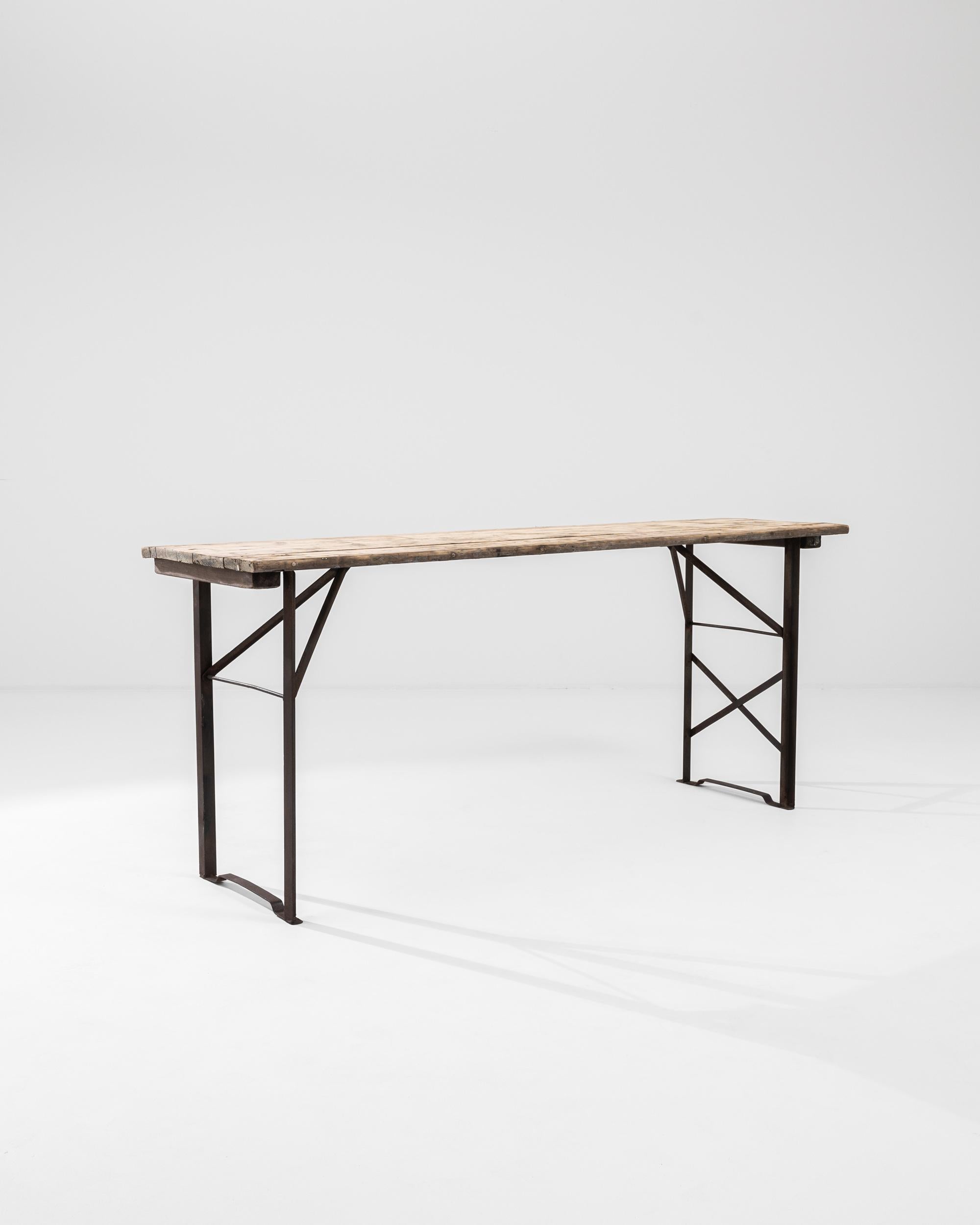 Mid-20th Century 20th Century Belgian Industrial Table