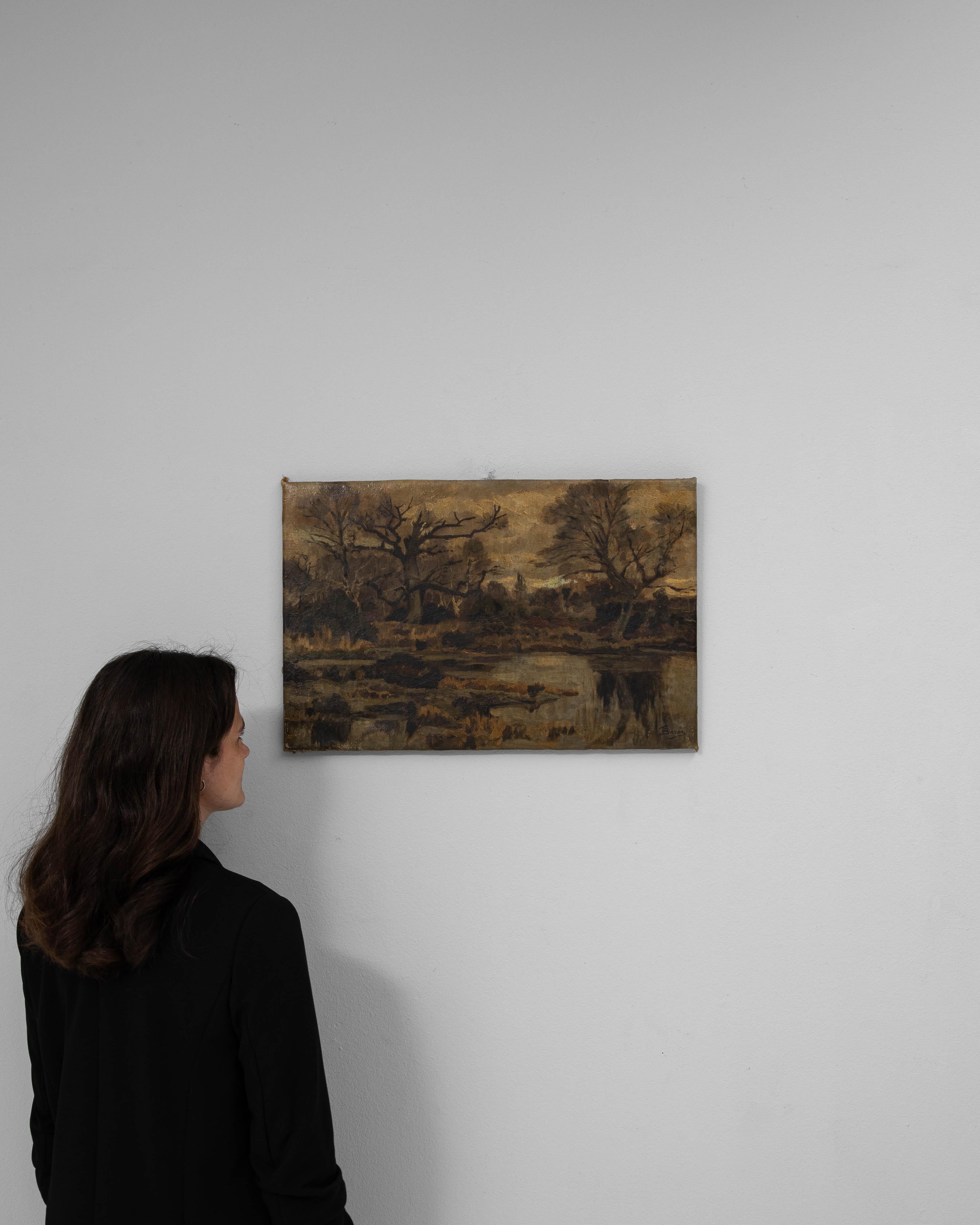 Belgische Landschaftsmalerei des 20. Jahrhunderts im Angebot 1