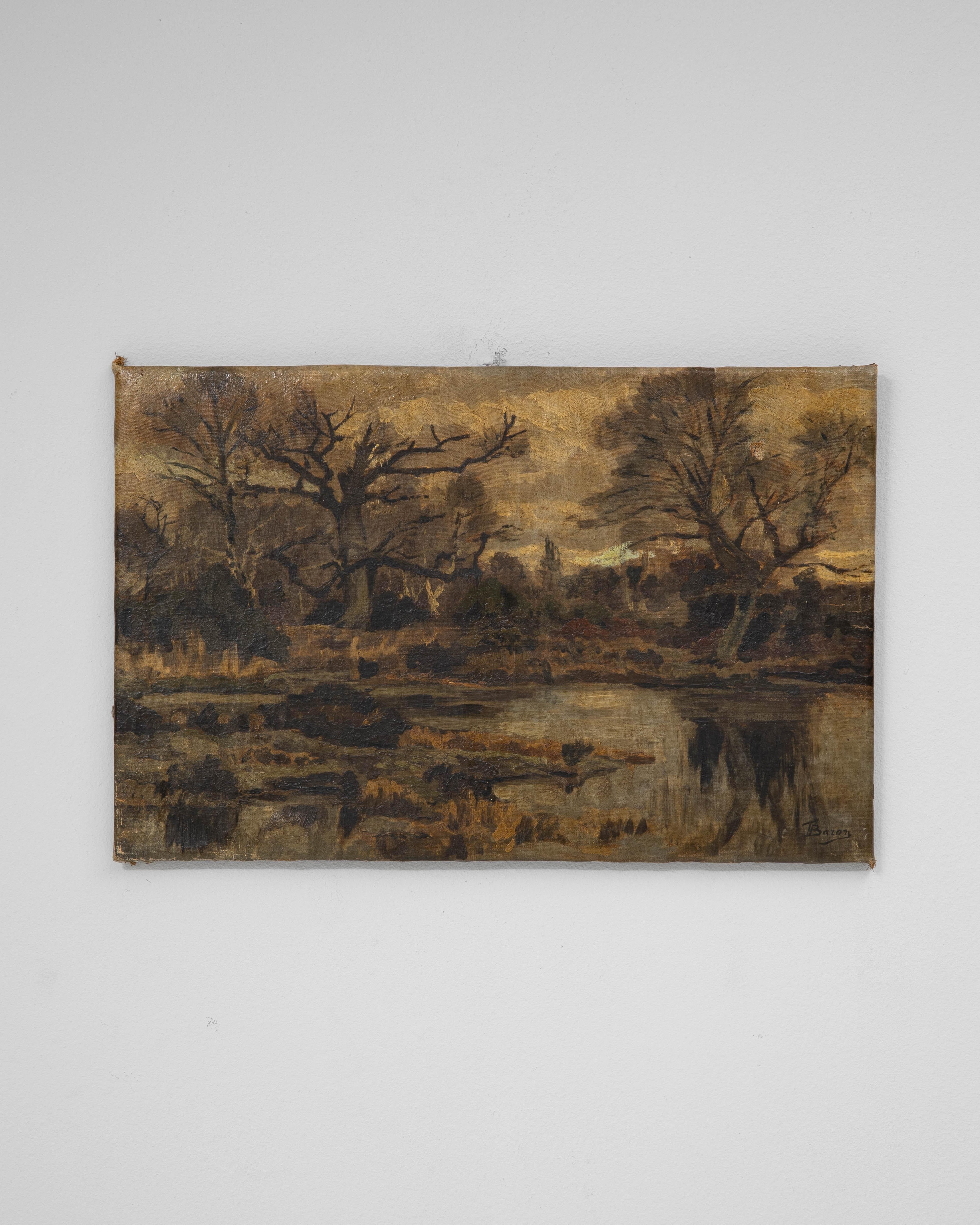 Belgische Landschaftsmalerei des 20. Jahrhunderts im Angebot 2