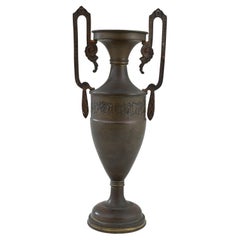 20th Century Belgian Metal Goblet