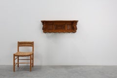 20th century Belgian Oak Coatrack in Baroque Bruegel Style
