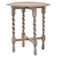 20th Century Belgian Oak Coffee Table