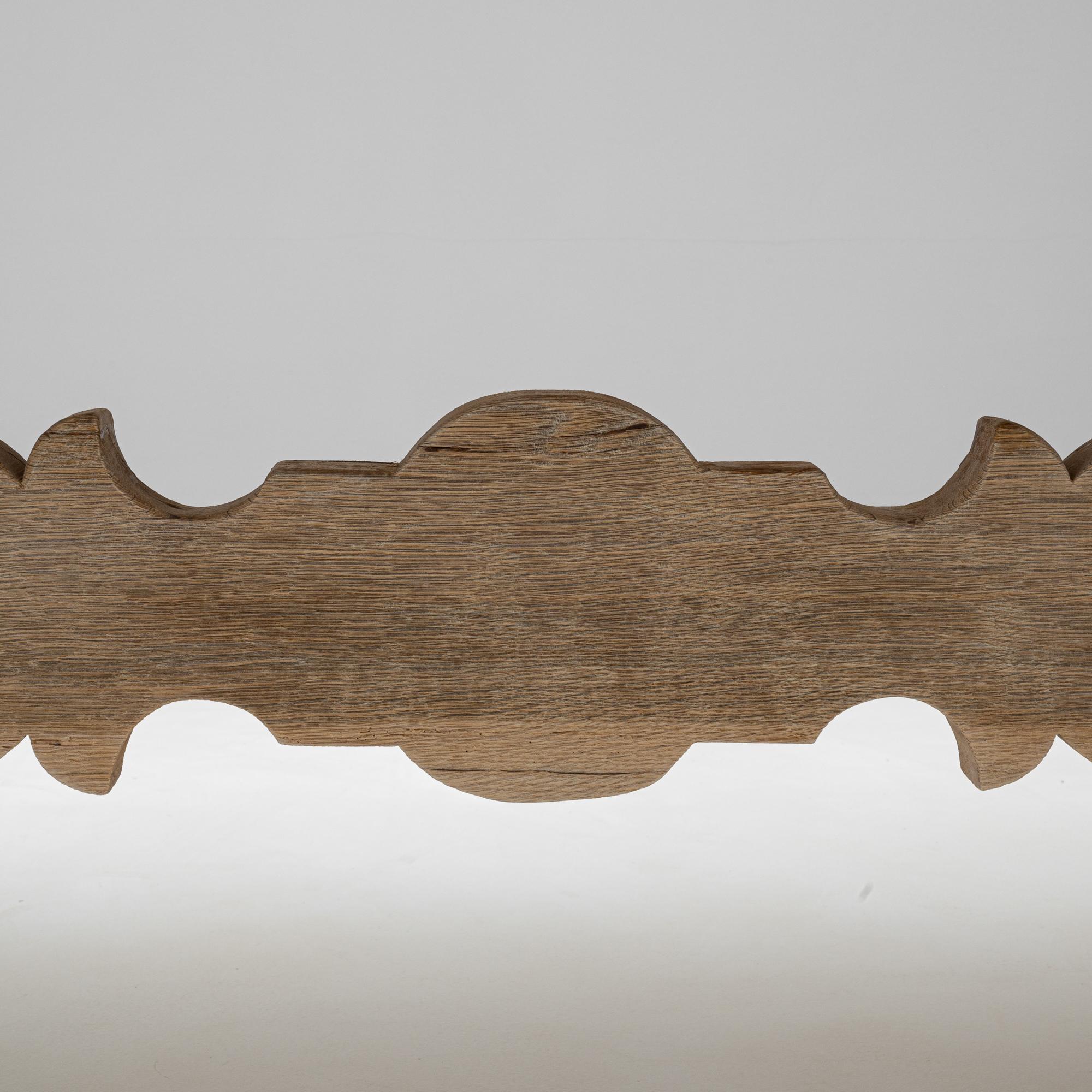 20th Century Belgian Oak Dining Table 7