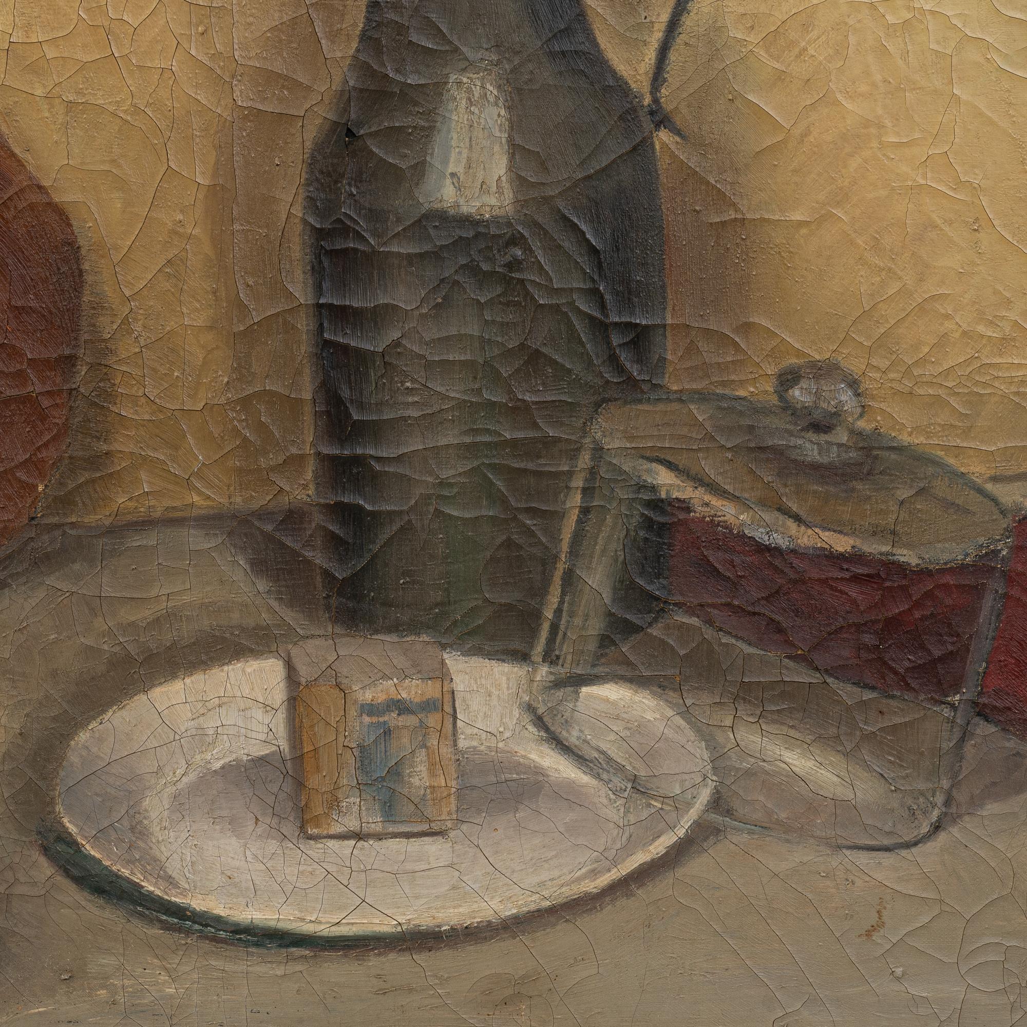 Belgisches Gemälde des 20. Jahrhunderts (Farbe) im Angebot