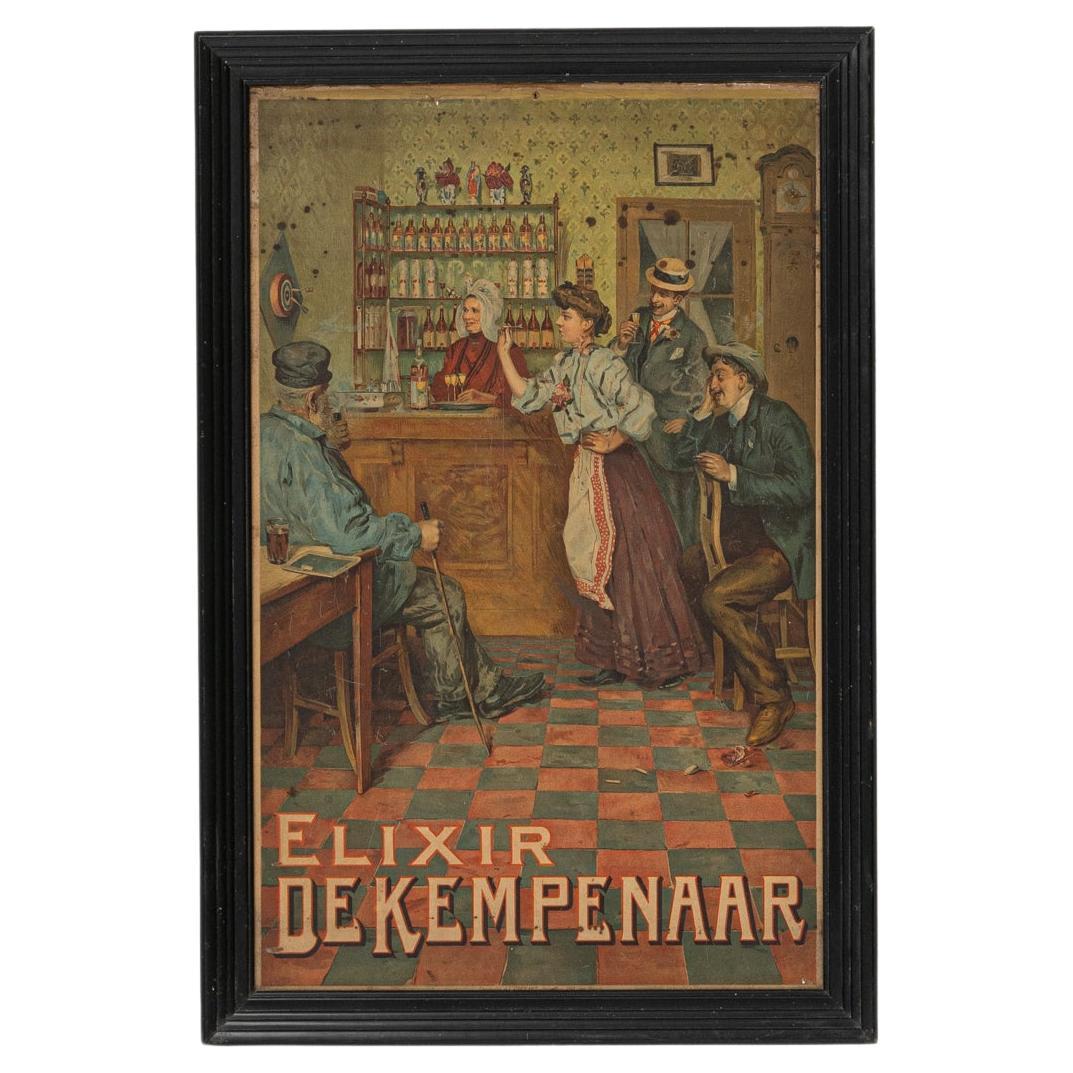 20th Century Belgian Painting For Sale