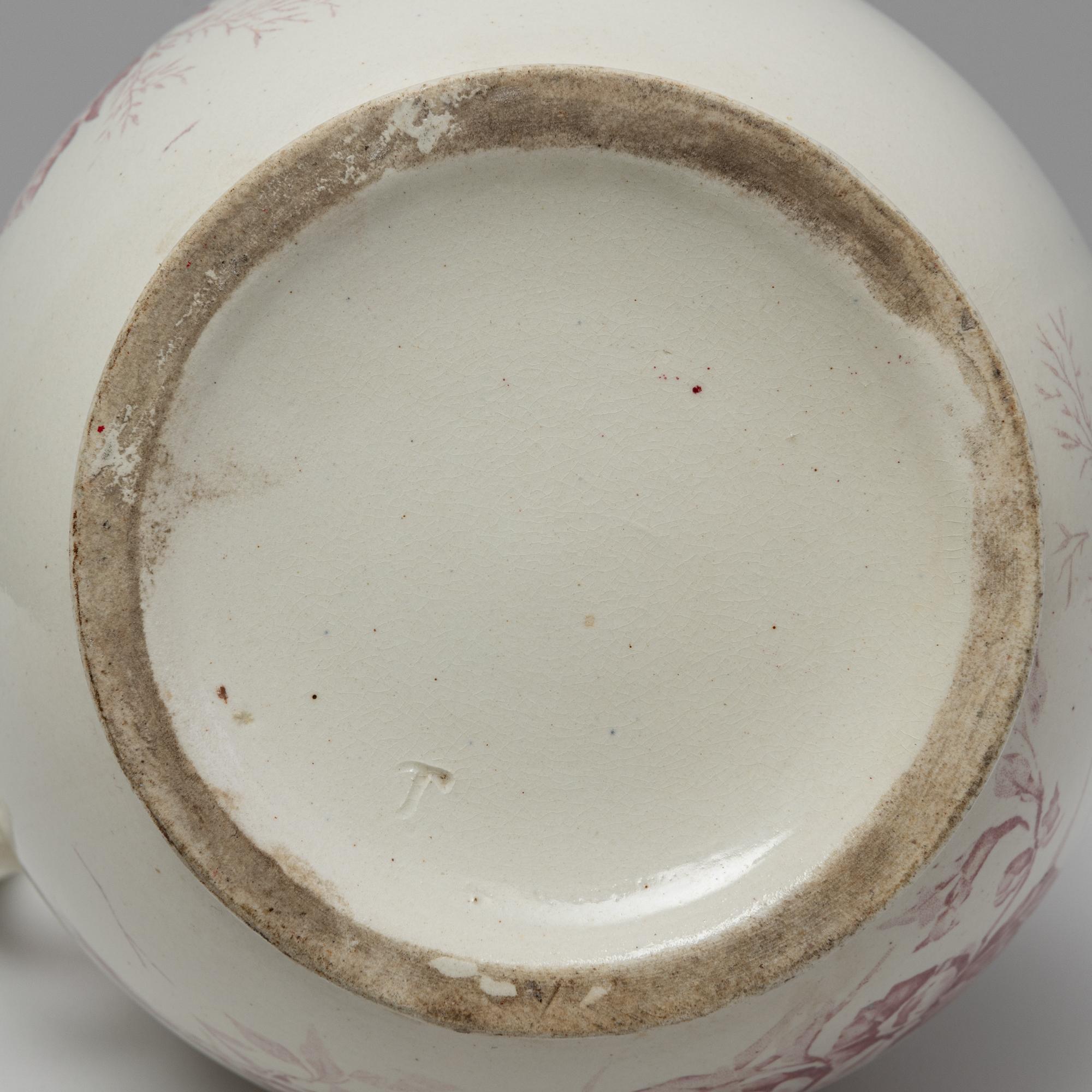 Pichet en céramique chinoise rouge belge du 20e siècle en vente 4