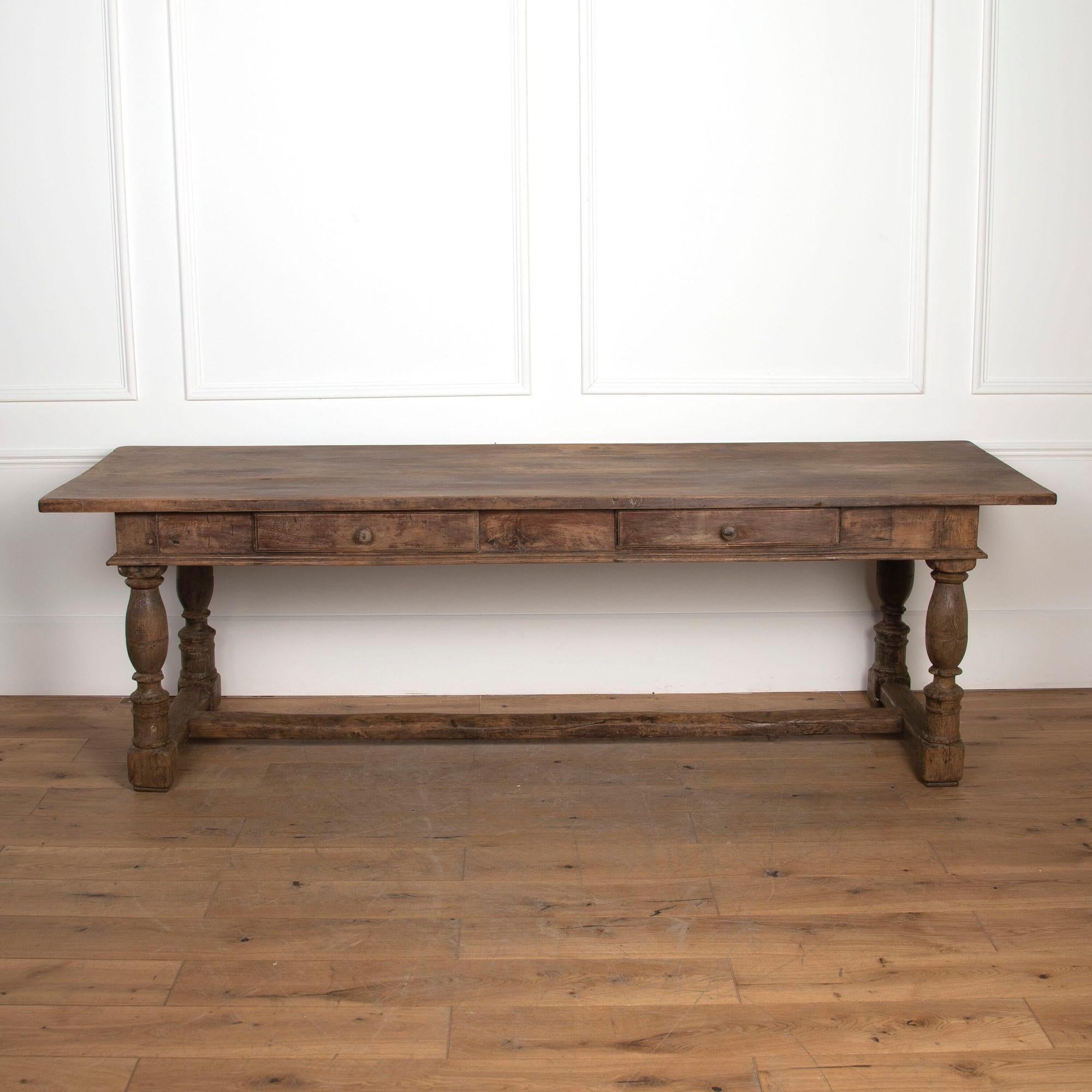 20th Century Belgian Rustic Table For Sale 6