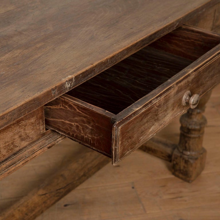 20th Century Belgian Rustic Table For Sale at 1stDibs