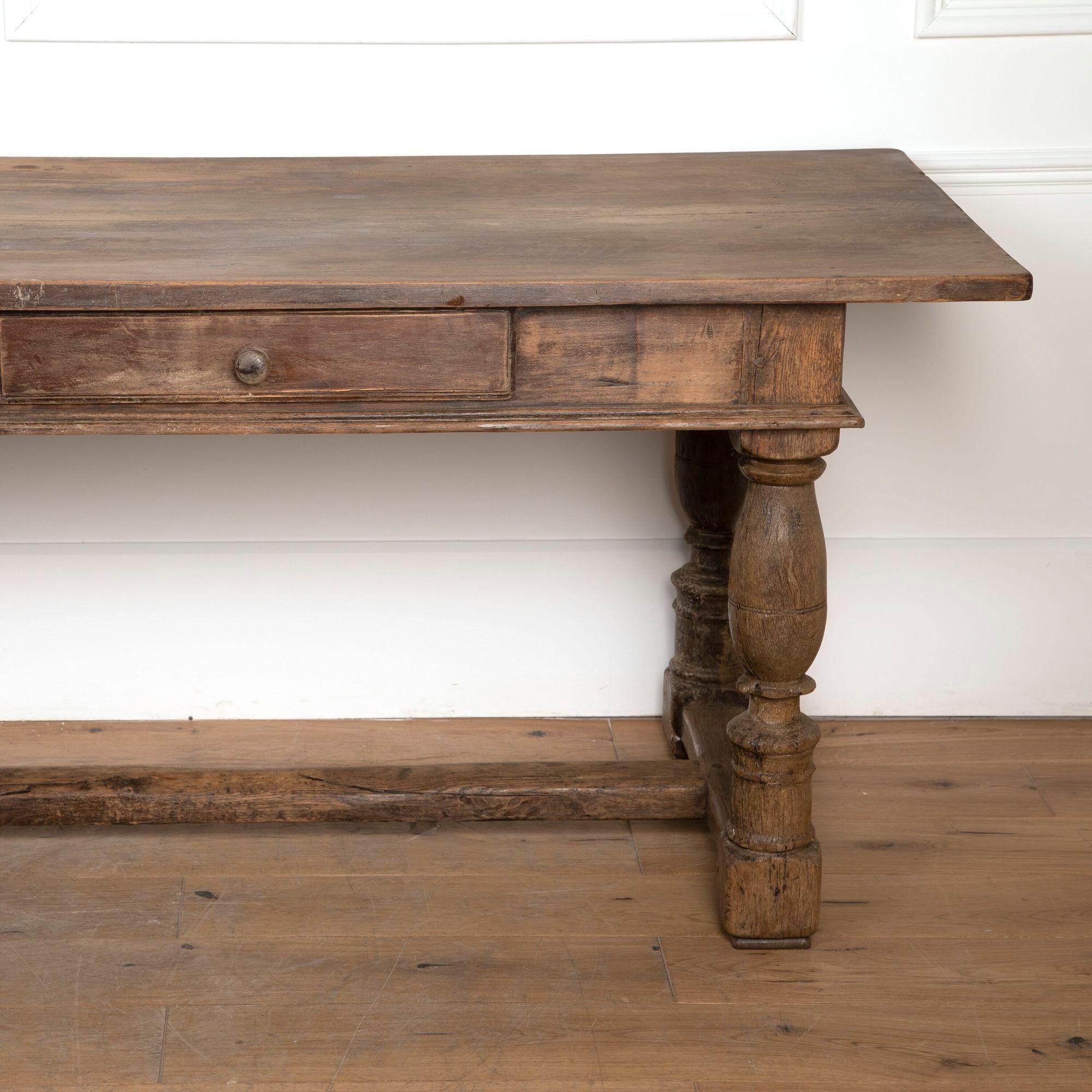 20th Century Belgian Rustic Table For Sale 3